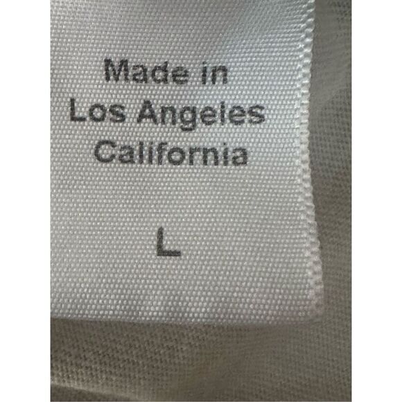 CLARE V. / WOMEN / TOPS / SHORT SLEEVE OUI PETIT RUFFLE TEE Size: L - Picture 7 of 7